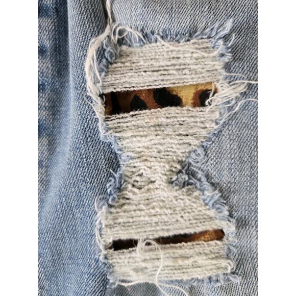 KanCan Jeans Juniors Size 13/30 Skinny Stretch Mid Rise Distressed Denim Classic - Picture 4 of 8